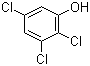 structure of CAS# 933-78-8, 2,3,5-Trichlorophenol