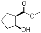 CAS # 933-92-6, (1R,2S)-rel-2-Hydroxycyclopentanecarboxylic acid methyl ester