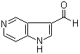 structure of CAS# 933717-10-3, 1H-吡咯并[3,2-c]吡啶-3-甲醛