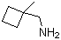 1-甲基环丁烷甲胺分子结构 (CAS 933722-69-1)