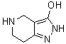 4,5,6,7-四氢-2H-吡唑并[4,3-c]吡啶-3-醇分子结构 (CAS 933728-77-9)