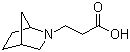 2-氮杂双环[2.2.1]庚烷-2-丙酸分子结构 (CAS 933735-39-8)