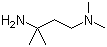N1,N1,3-三甲基-1,3-丁二胺分子结构 (CAS 933738-55-7)
