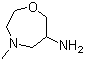 六氢-4-甲基-1,4-氧氮杂卓-6-胺分子结构 (CAS 933743-23-8)