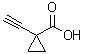1-乙炔基环丙烷羧酸分子结构 (CAS 933755-97-6)