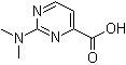 2-(二甲基氨基)-4-嘧啶羧酸分子结构 (CAS 933759-45-6)