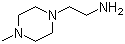 structure of CAS# 934-98-5, 4-Methyl-1-piperazineethanamine