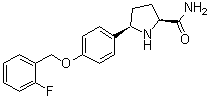 Raxatrigine分子结构 (CAS 934240-30-9)