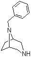 8-苄基-3,8-二氮杂双环[3.2.1]辛烷分子结构 (CAS 93428-56-9)