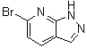 6-溴-1H-吡唑并[3,4-b]吡啶分子结构 (CAS 934560-92-6)