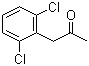 structure of CAS# 93457-06-8, 1-(2,6-二氯苯基)-2-丙酮