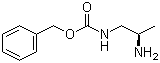 N-[(2R)-2-氨基丙基]氨基甲酸苯甲酯分子结构 (CAS 934660-63-6)