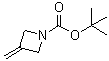 structure of CAS# 934664-41-2, 3-亚甲基吖丁啶-1-羧酸叔丁酯