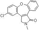 2,3-二氢-1-氧代阿塞那平分子结构 (CAS 934996-79-9)