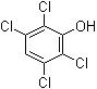 structure of CAS# 935-95-5, 2,3,5,6-四氯苯酚