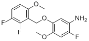 CAS # 935287-59-5, 5-[(2,3-difluoro-6-methoxyphenyl)methoxy]-2-fluoro-4-methoxy-benzenamine