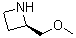 (2R)-2-(甲氧基甲基)吖丁啶分子结构 (CAS 935668-82-9)