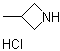 3-甲基吖丁啶盐酸盐分子结构 (CAS 935669-28-6)