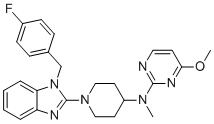 咪唑斯汀杂质9分子结构 (CAS 935860-12-1)