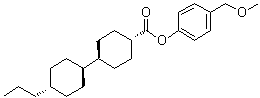 CAS # 93601-63-9, (trans,trans)-4'-Propyl-[1,1'-bicyclohexyl]-4-carboxylic acid 4-(methoxymethyl)phenyl ester