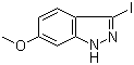 3-碘-6-甲氧基-1H-吲唑分子结构 (CAS 936138-17-9)