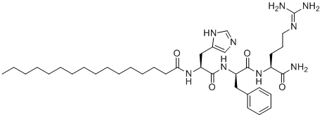 CAS 登录号：936544-53-5, 棕榈酰三肽-8