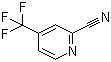 structure of CAS# 936841-69-9, 2-Cyano-4-(trifluoromethyl)pyridine