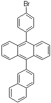 structure of CAS# 936854-62-5, 9-(4-Bromophenyl)-10-(2-naphthalenyl)anthracene