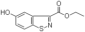 5-羟基-1,2-苯并异噻唑-3-甲酸乙酯分子结构 (CAS 936923-43-2)