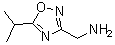 5-(1-甲基乙基)-1,2,4-恶二唑-3-甲胺分子结构 (CAS 936940-30-6)