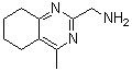5,6,7,8-四氢-4-甲基-2-喹唑啉甲胺分子结构 (CAS 936940-73-7)