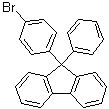 structure of CAS# 937082-81-0, 9-(4-Bromophenyl)-9-phenylfluorene