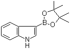structure of CAS# 937366-54-6, 吲哚-3-硼酸频哪醇酯