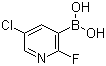 CAS 登录号：937595-70-5, 5-氯-2-氟吡啶-3-硼酸, 2-氟-5-氯吡啶-3-硼酸
