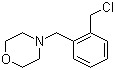 4-[[2-(氯甲基)苯基]甲基]吗啉分子结构 (CAS 937664-34-1)