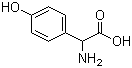 structure of CAS# 938-97-6, 4-羟基苯甘氨酸
