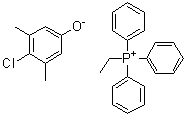 CAS # 93840-99-4, Ethyltriphenylphosphonium salt with 4-chloro-3,5-dimethylphenol (1:1)