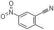 structure of CAS# 939-83-3, 2-甲基-5-硝基苯甲腈