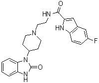 structure of CAS# 939055-18-2, 5-氟-2-吲哚基脱氯卤培米特