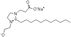 CAS # 93923-98-9, 1-(2-Carboxyethyl)-4,5-dihydro-3-(2-hydroxyethyl)-2-undecyl-1H-imidazolium inner salt sodium salt