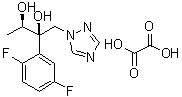 (2R,3R)-2-(2,5-二氟苯基)-1-([1,2,4]三唑-1-基)丁烷-2,3-二醇草酸盐分子结构 (CAS 939439-05-1)