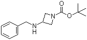 structure of CAS# 939760-33-5, 3-[(苯甲基)氨基]-1-氮杂环丁烷羧酸叔丁酯