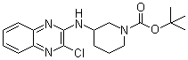 CAS 登录号：939986-04-6, 3-[(3-氯-2-喹喔啉基)氨基]-1-哌啶甲酸叔丁酯