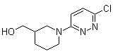 CAS # 939986-07-9, 1-(6-Chloro-3-pyridazinyl)-3-piperidinemethanol