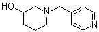 1-(4-Pyridinylmethyl)-3-piperidinol molecular structure (CAS 939986-41-1)