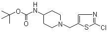 CAS # 939986-54-6, N-[1-[(2-Chloro-5-thiazolyl)methyl]-4-piperidinyl]carbamic acid tert-butyl ester