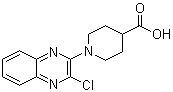 CAS 登录号：939986-88-6, 1-(3-氯-2-喹喔啉基)-4-哌啶羧酸