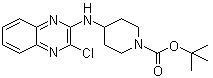 CAS # 939986-89-7, 4-[(3-Chloro-2-quinoxalinyl)amino]-1-piperidinecarboxylic acid tert-butyl ester