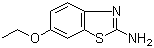CAS # 94-45-1, 2-Amino-6-ethoxybenzothiazole, 6-Ethoxy-2-benzothiazolamine