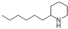 CAS # 940-53-4, 2-Hexylpiperidine, NSC 14
